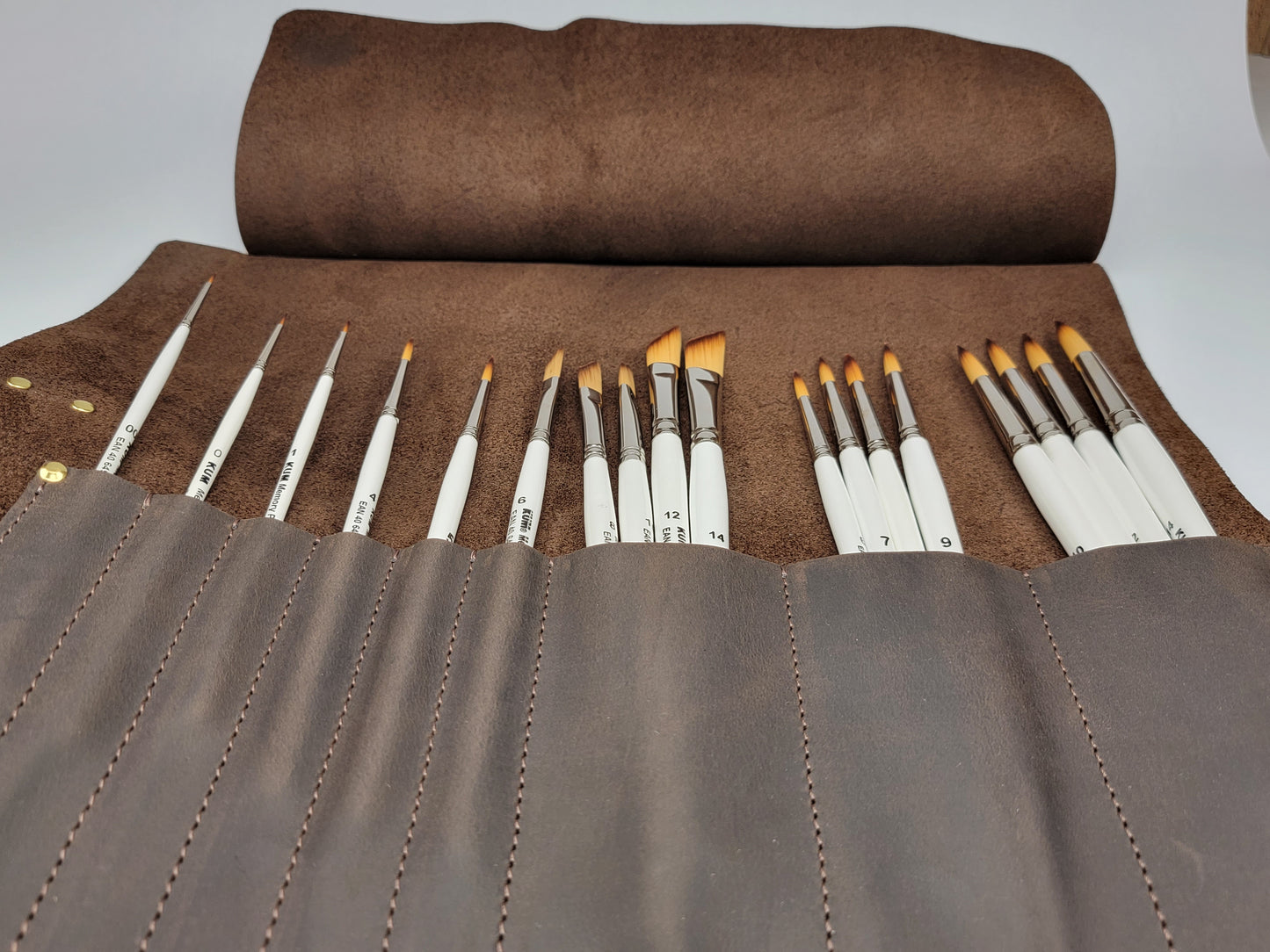 Top Grain Leather Tool Roll