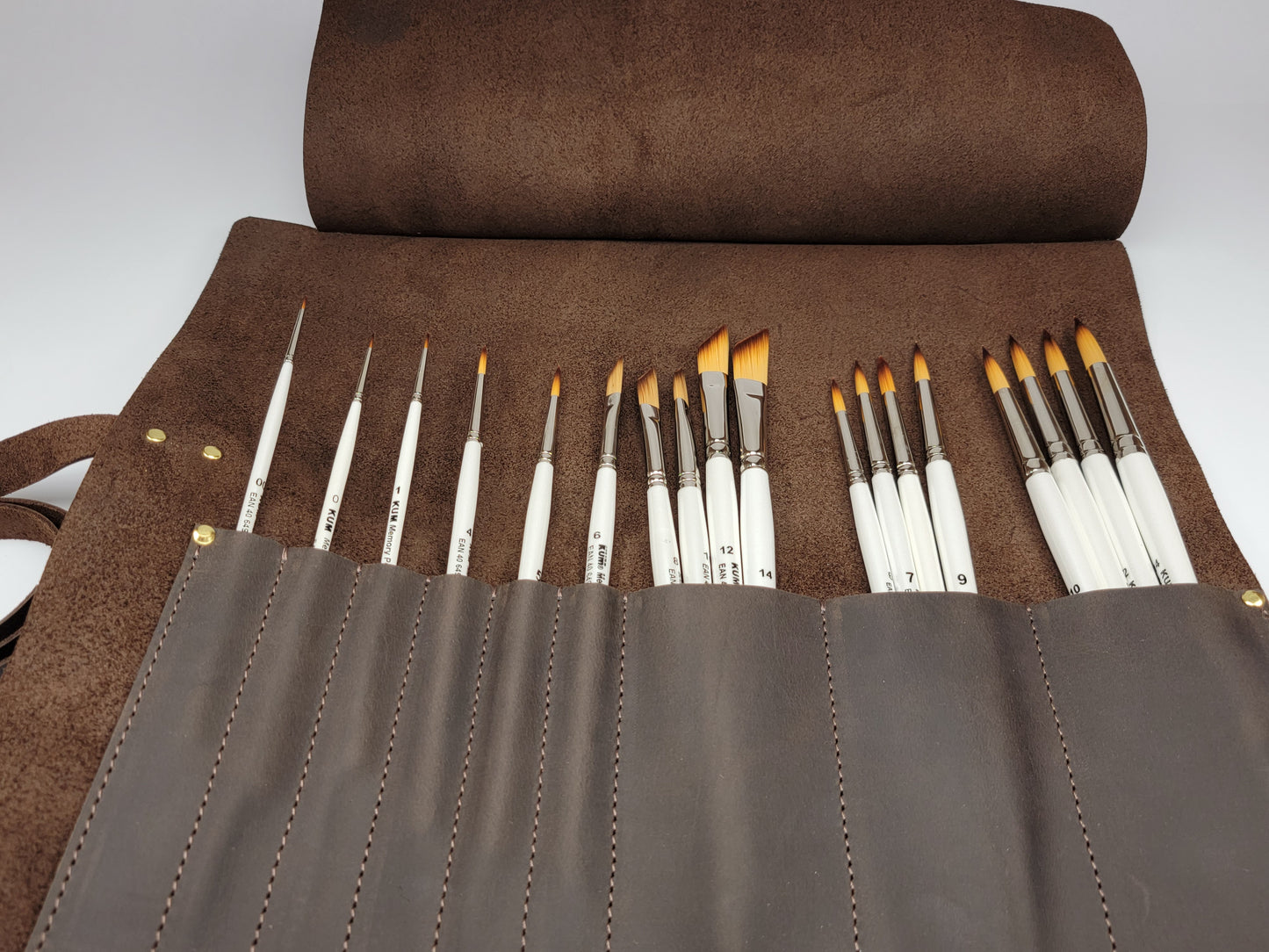 Top Grain Leather Tool Roll