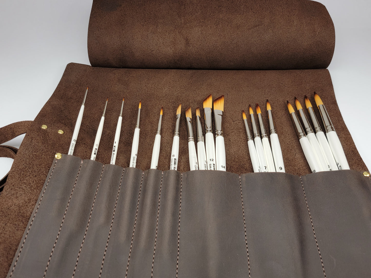 Top Grain Leather Tool Roll
