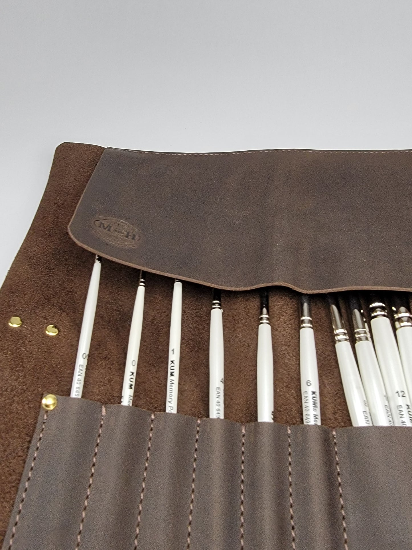 Top Grain Leather Tool Roll