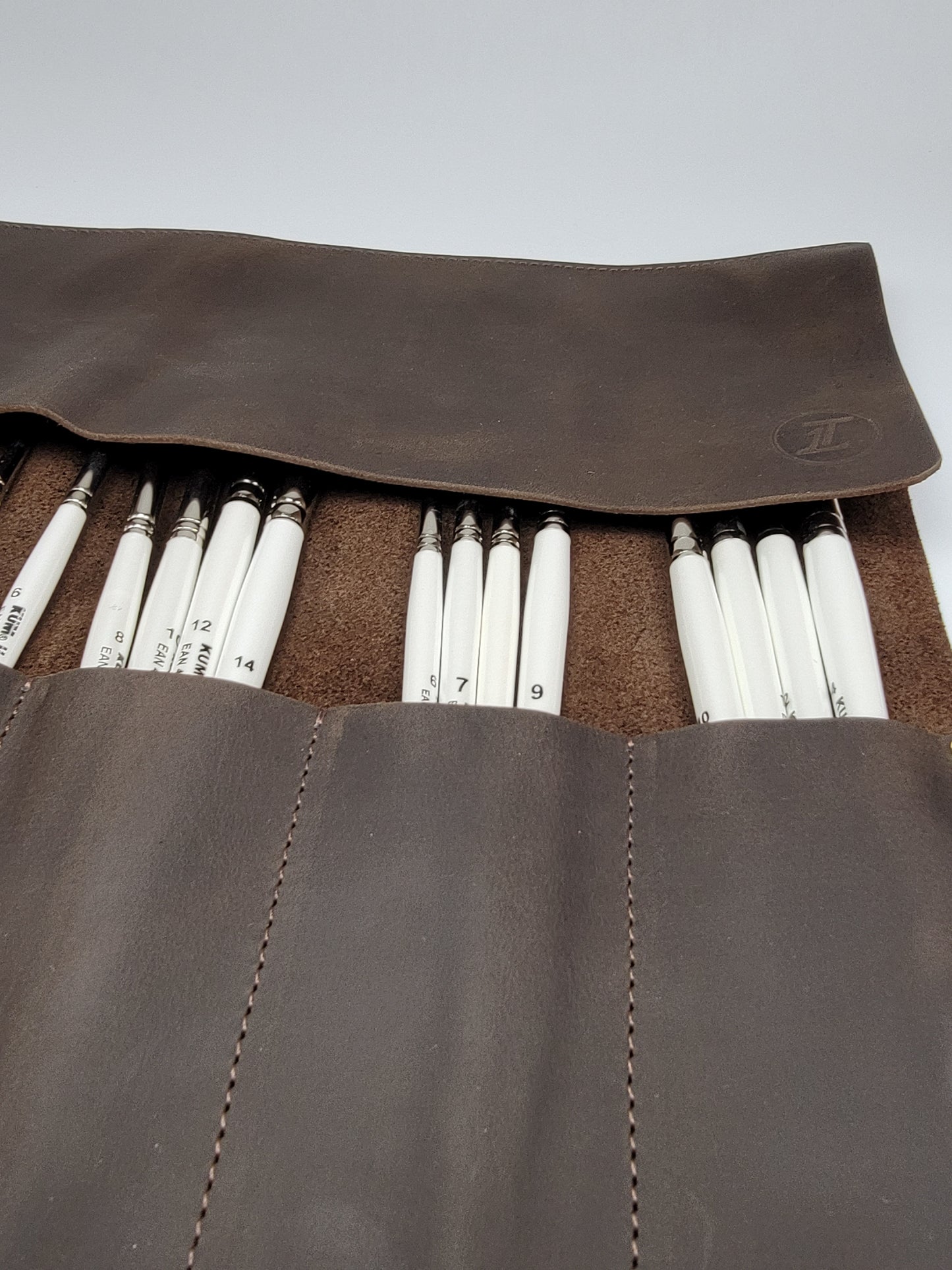 Top Grain Leather Tool Roll