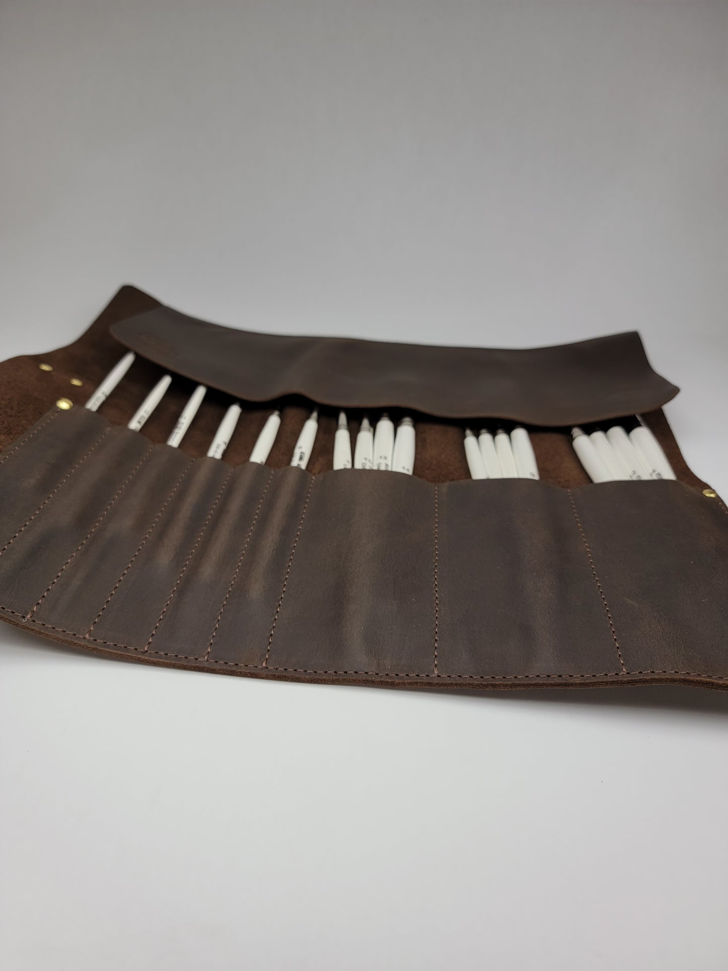Top Grain Leather Tool Roll