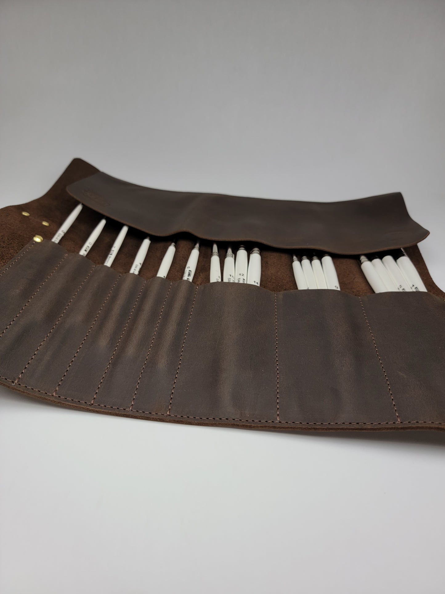 Top Grain Leather Tool Roll