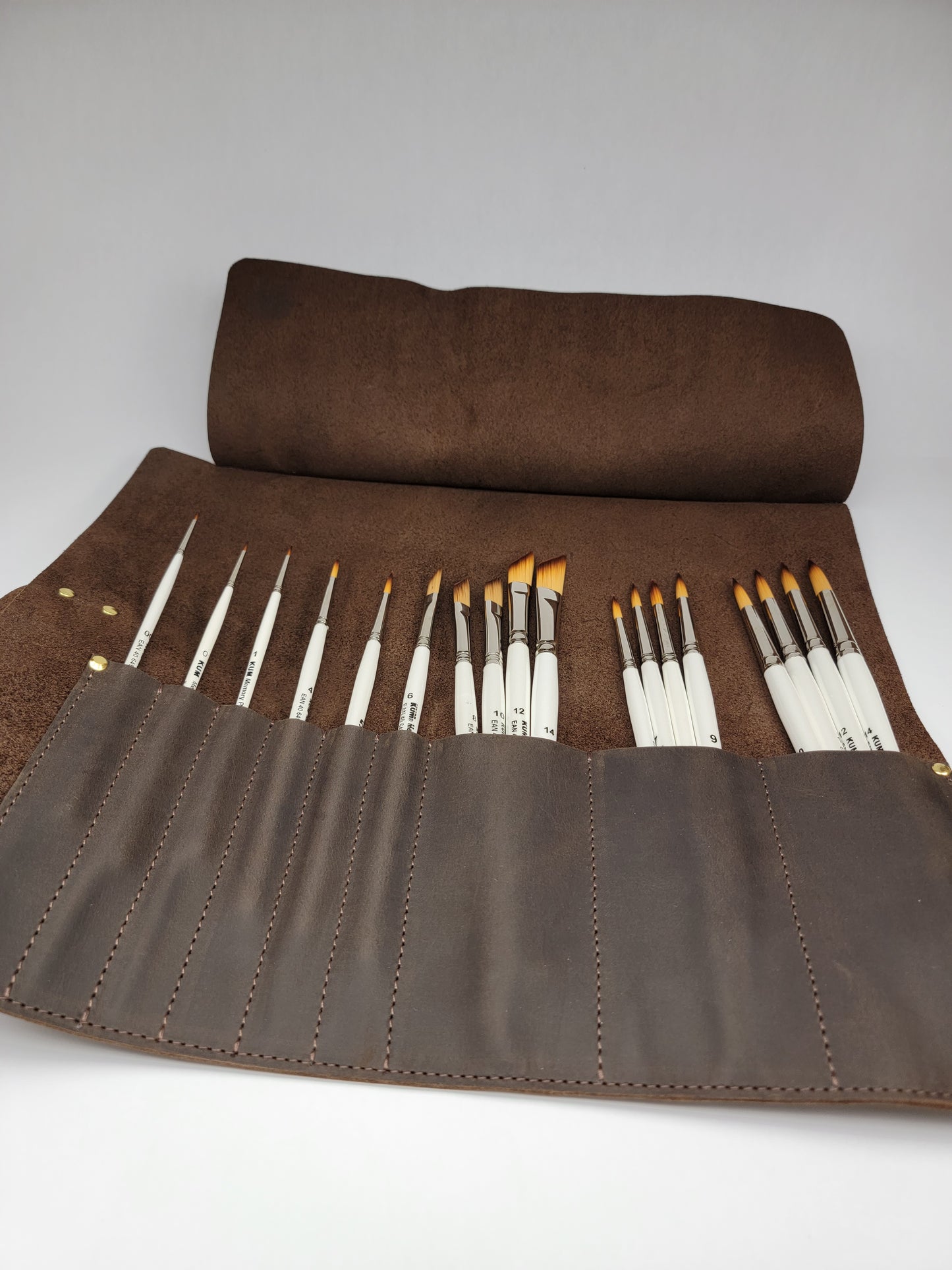 Top Grain Leather Tool Roll