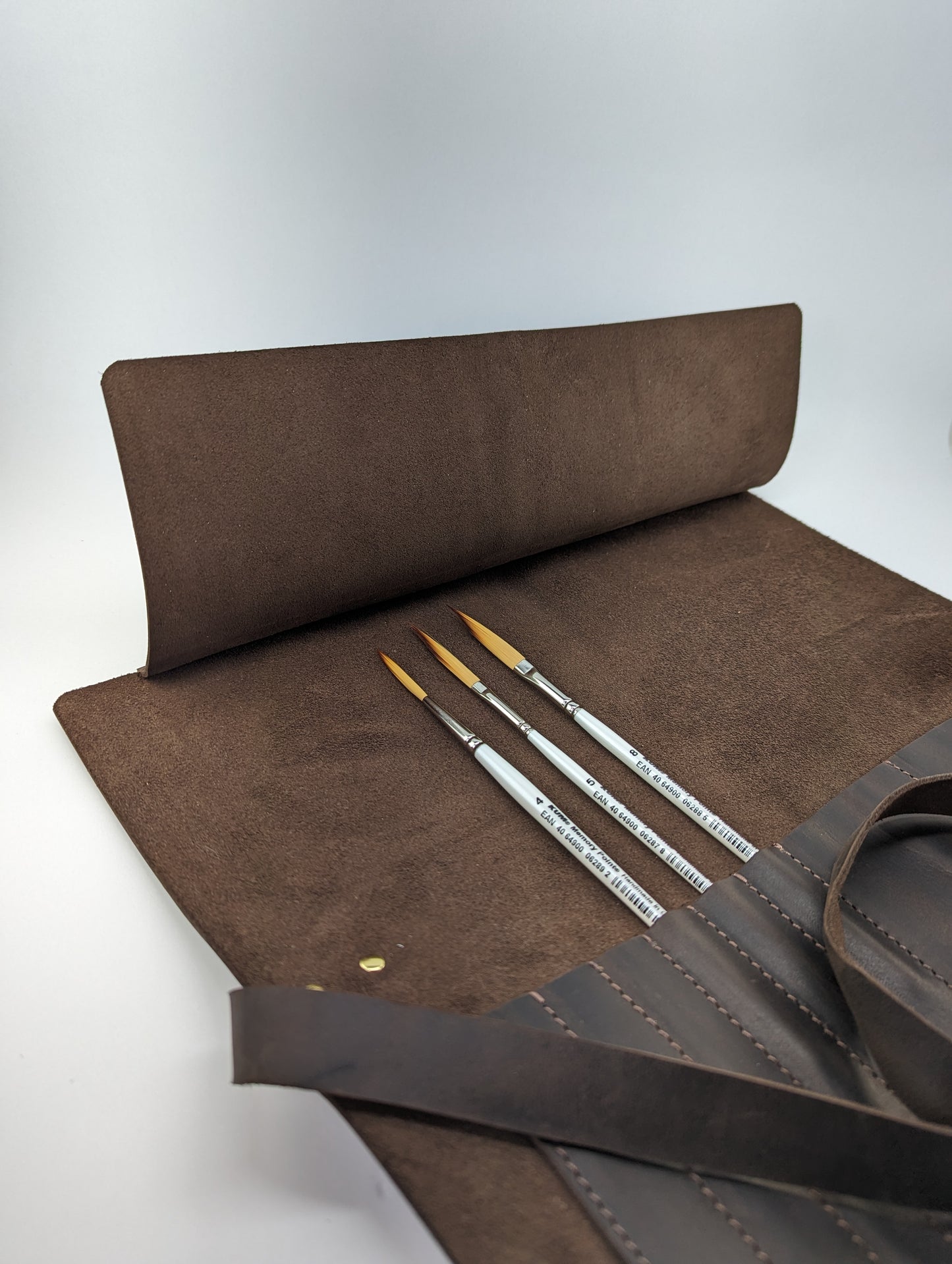 Top Grain Leather Tool Roll