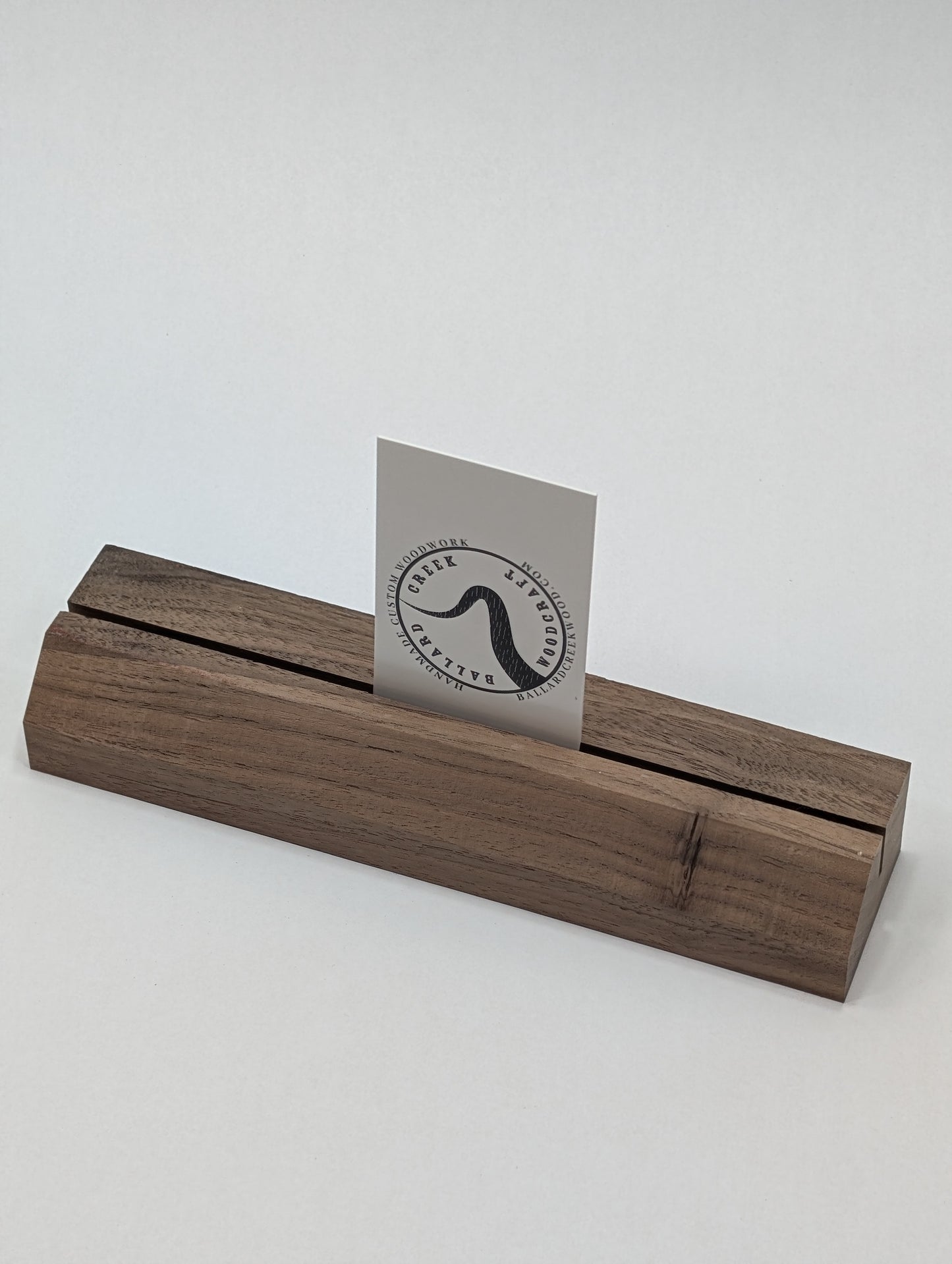 Black Walnut Card Holders, Small Batch, Limited